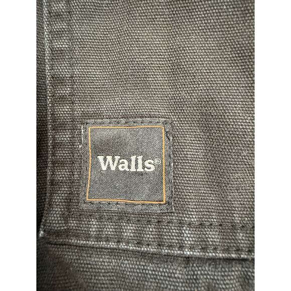 Walls Jacket Youth SMALL Navy Hooded Tough Wear Kidz Grow System Workwear Coat - Picture 5 of 15